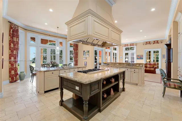 a view of a building with a yard