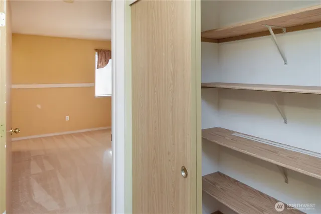 a view of walk in closet