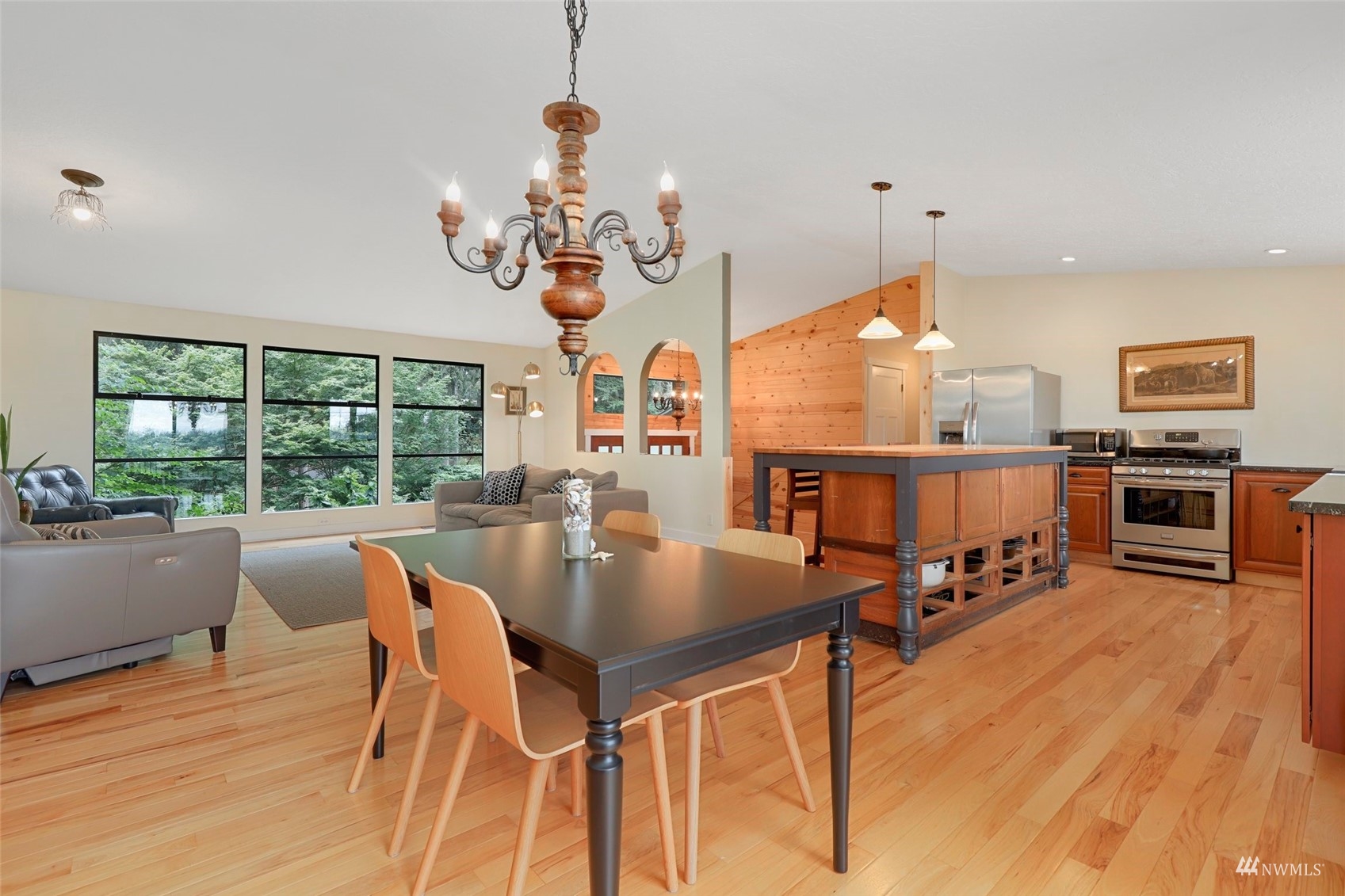 24301 23rd Avenue West Bothell, WA 98021 - Photo 8 of 39 a view of a dining room with furniture window and outside view