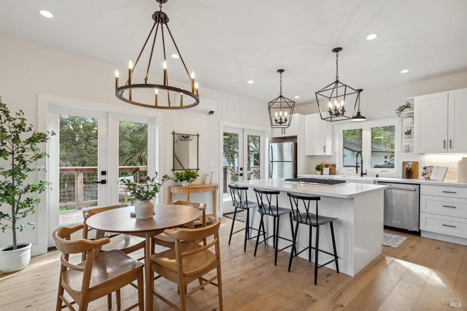19129-19131 Spring Drive Sonoma, CA 95476 - Photo 29 of 29 a view of a dining room with furniture window and wooden floor