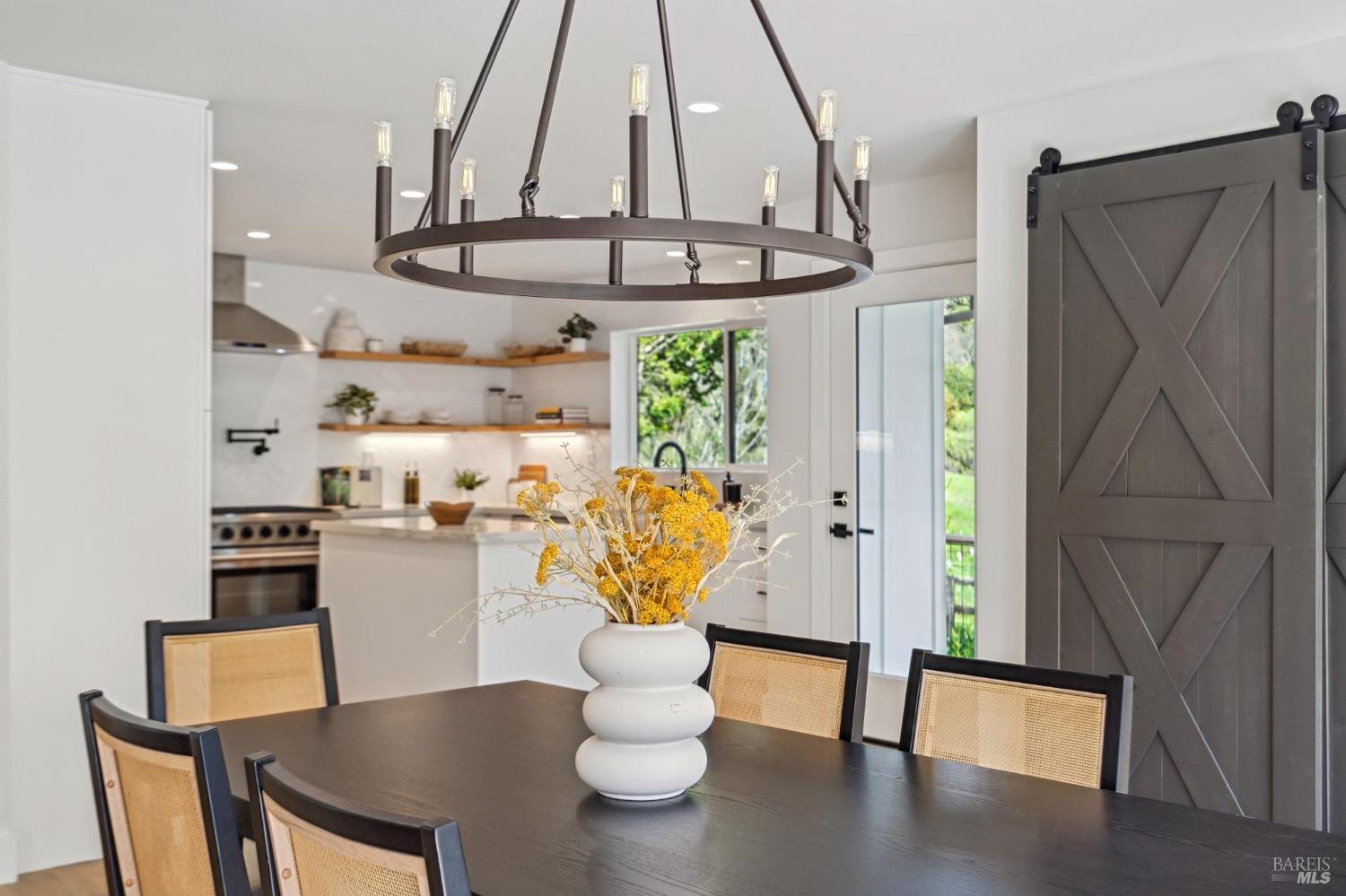 19129-19131 Spring Drive Sonoma, CA 95476 - Photo 5 of 29 a view of dining room with furniture and wooden floor