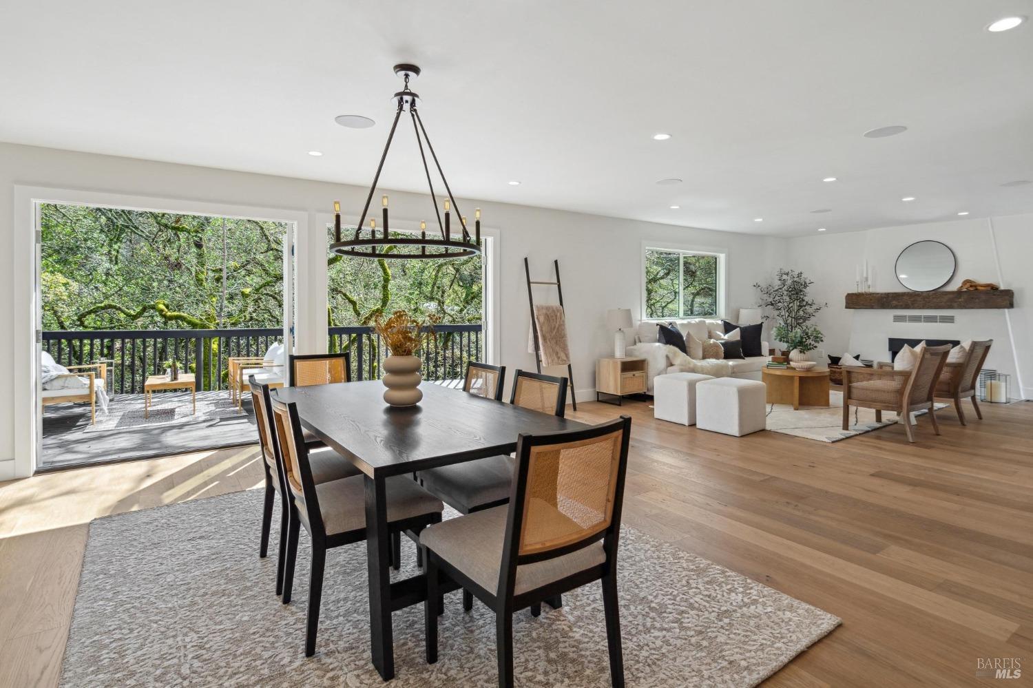 19129-19131 Spring Drive Sonoma, CA 95476 - Photo 7 of 29 a view of a dining room with furniture window and wooden floor