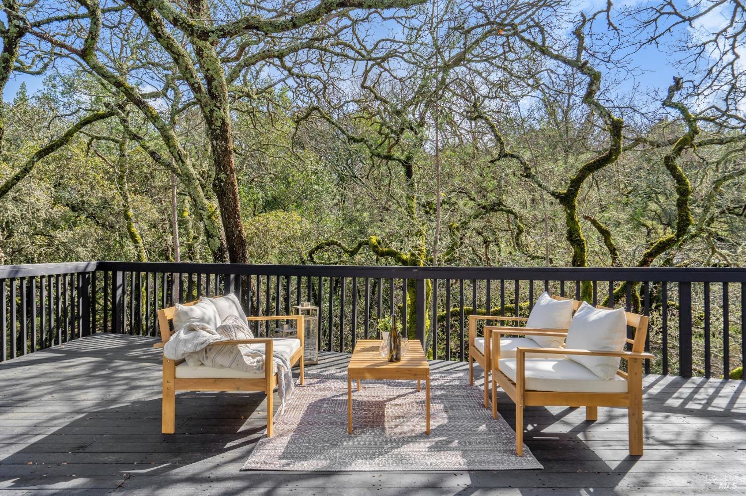 19129-19131 Spring Drive Sonoma, CA 95476 - Photo 10 of 29 a view of a balcony with chairs