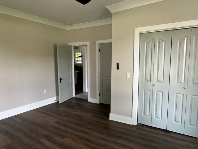10267 Viola Road Morrison, TN 37357 - Photo 13 of 34 an empty room with wooden floor & closet area