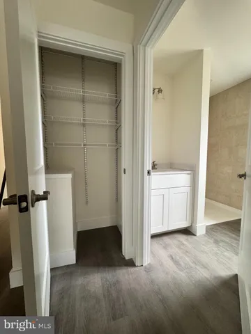 a view of a bathroom with a sink