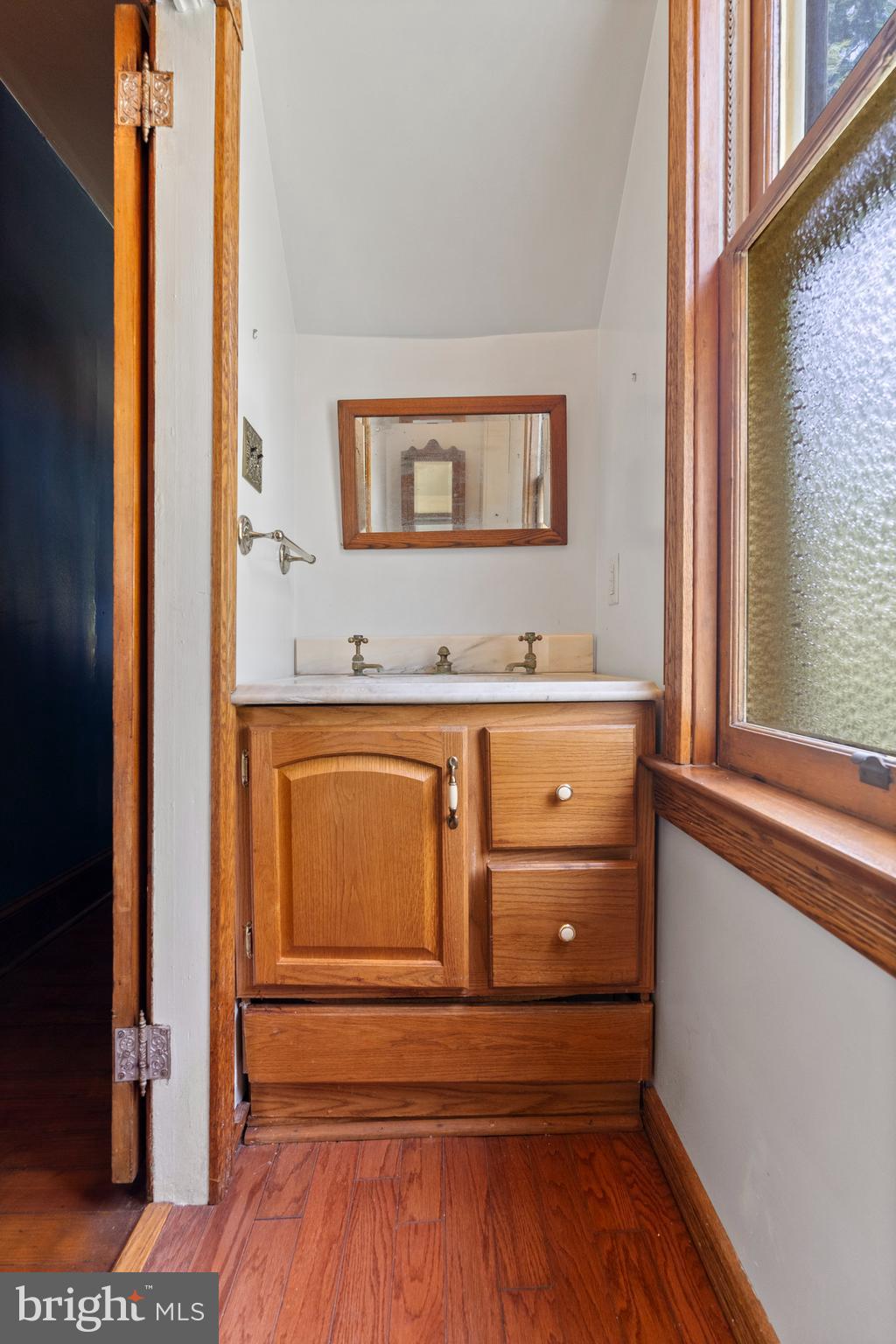 40 Barren Road Media, PA 19063 - Photo 24 of 30 a view of a hallway with wooden floor and cabinet