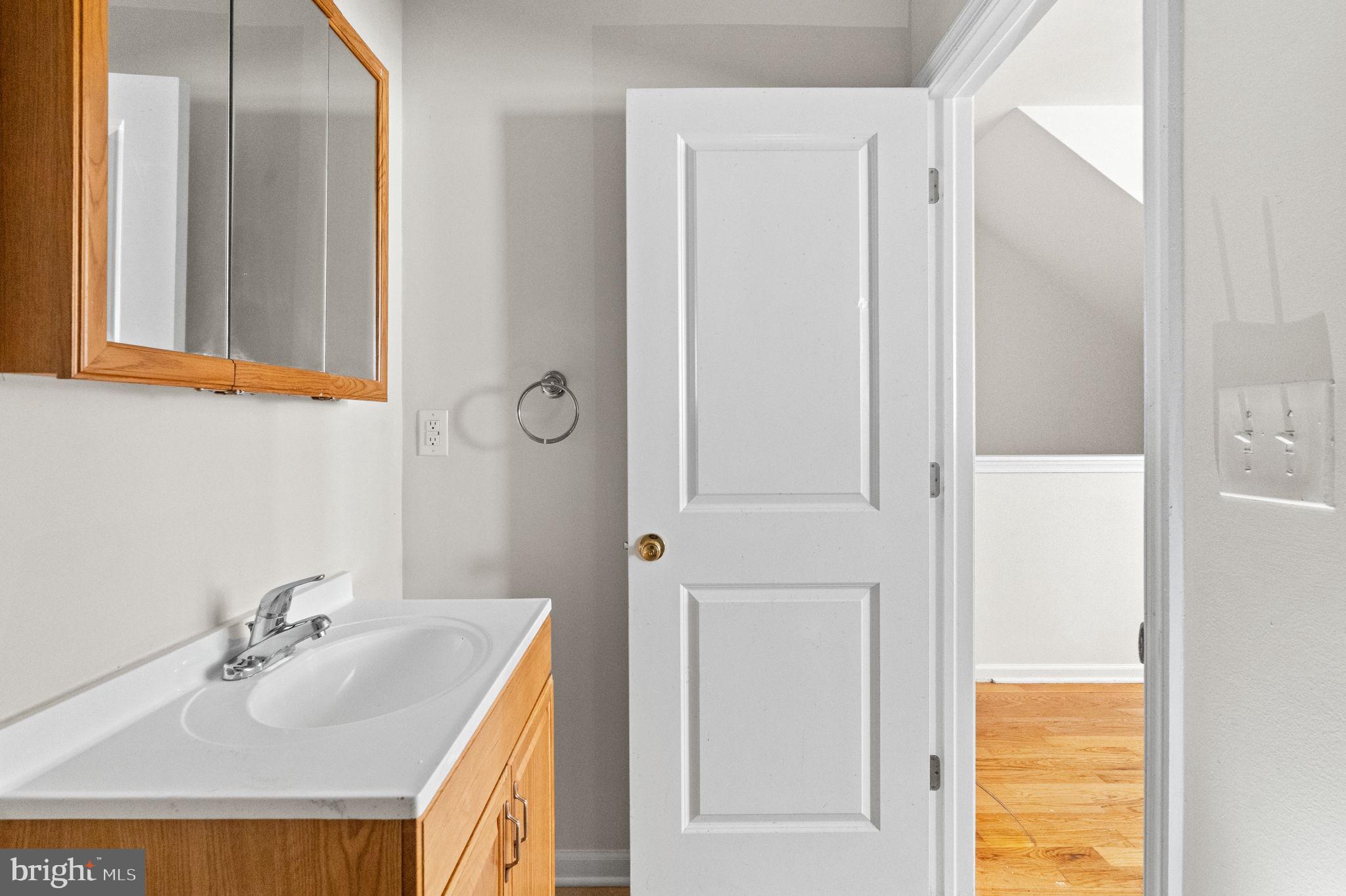 2106 North 17th Street Philadelphia, PA 19121 - Photo 45 of 84 a bathroom with a sink and a mirror