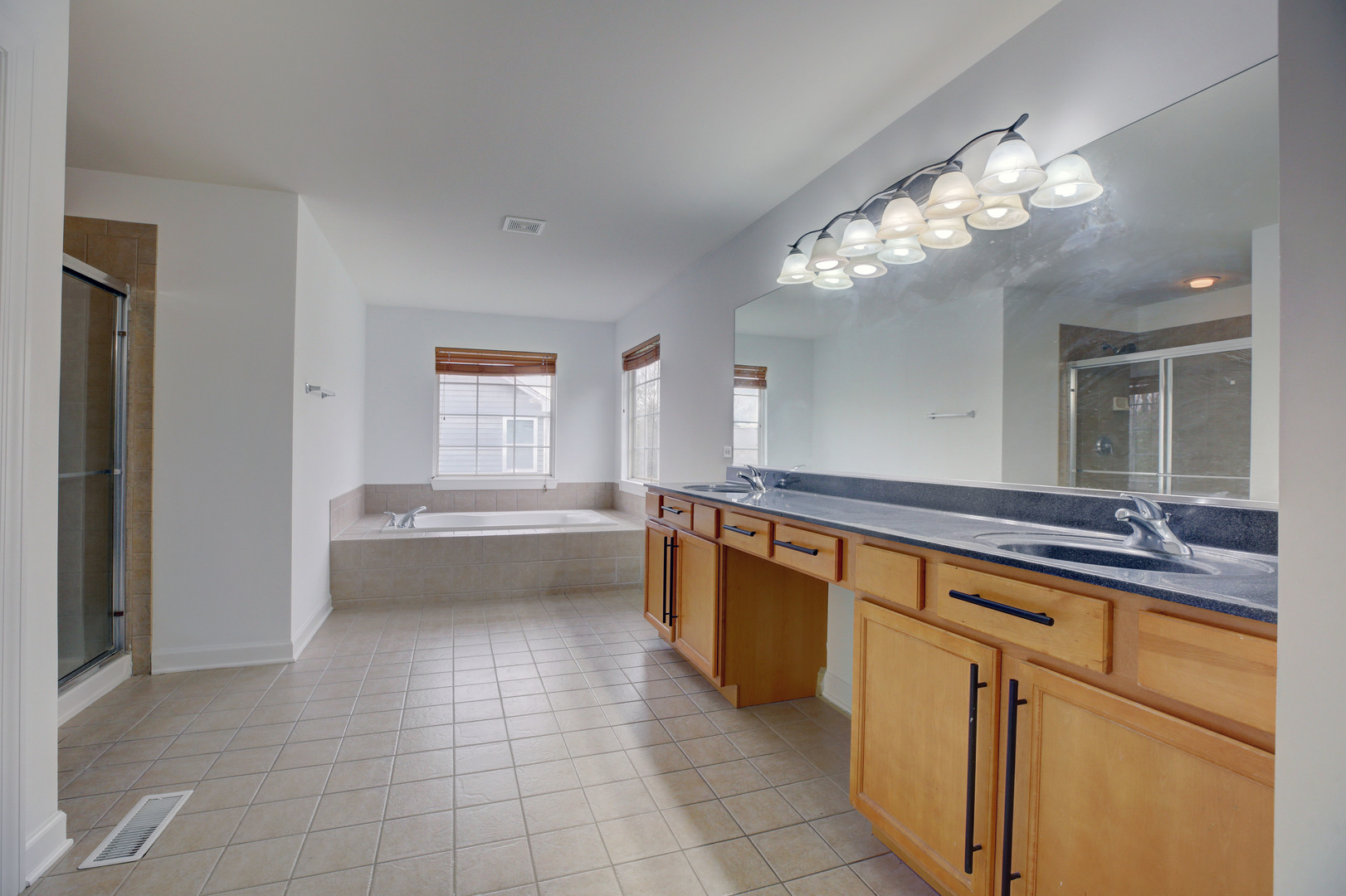 863 Oak Ridge Boulevard Elgin, IL 60120 - Photo 33 of 46 a large bathroom with a large tub and sink