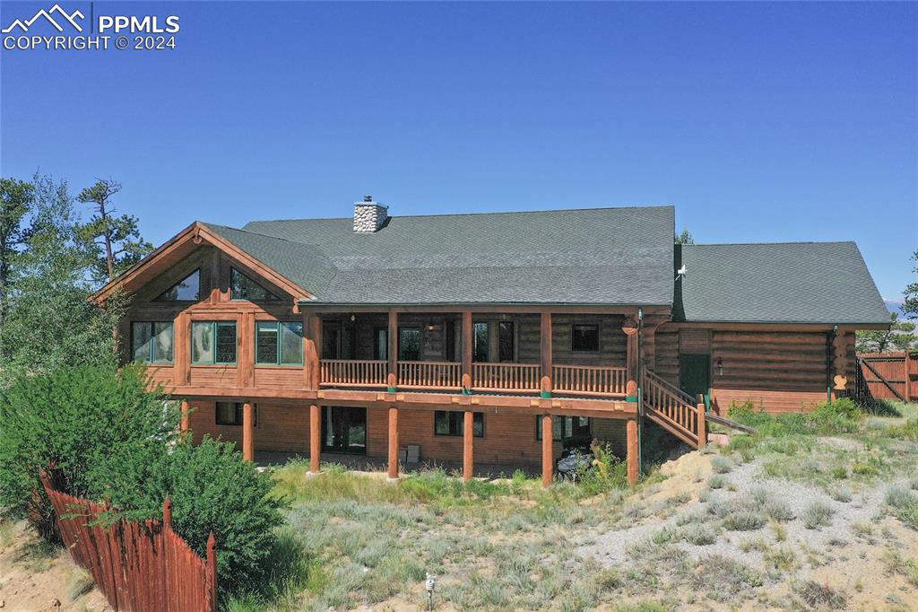 616 Summit Road Hartsel, CO 80449 - Photo 3 of 50 front view of a house with a small yard