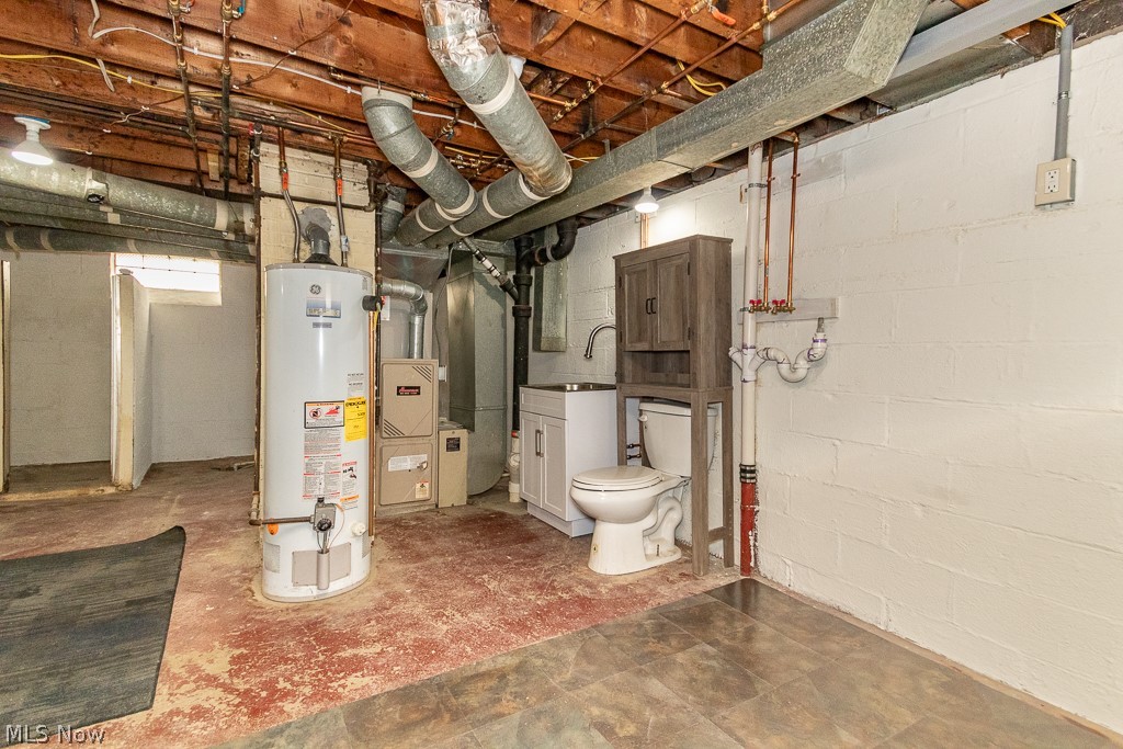 4210 Redfern Road Parma, OH 44134 - Photo 37 of 46 Basement with water heater