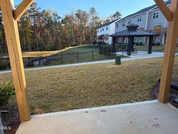 a view of a house with a outdoor space