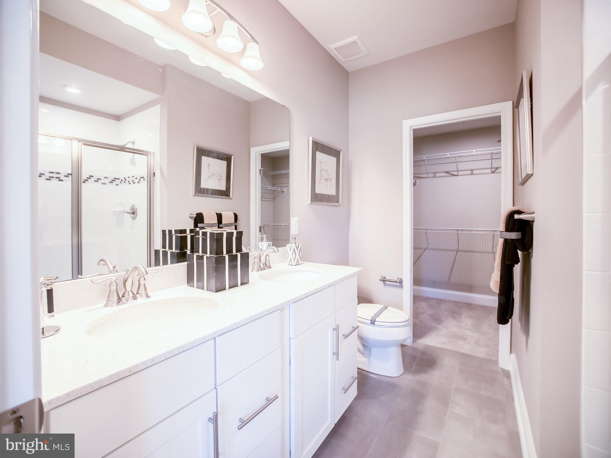 1438 Strahorn Road Hanover, MD 21076 - Photo 16 of 28 OWNER'S BATH WITH TWO VANITY BOWLS