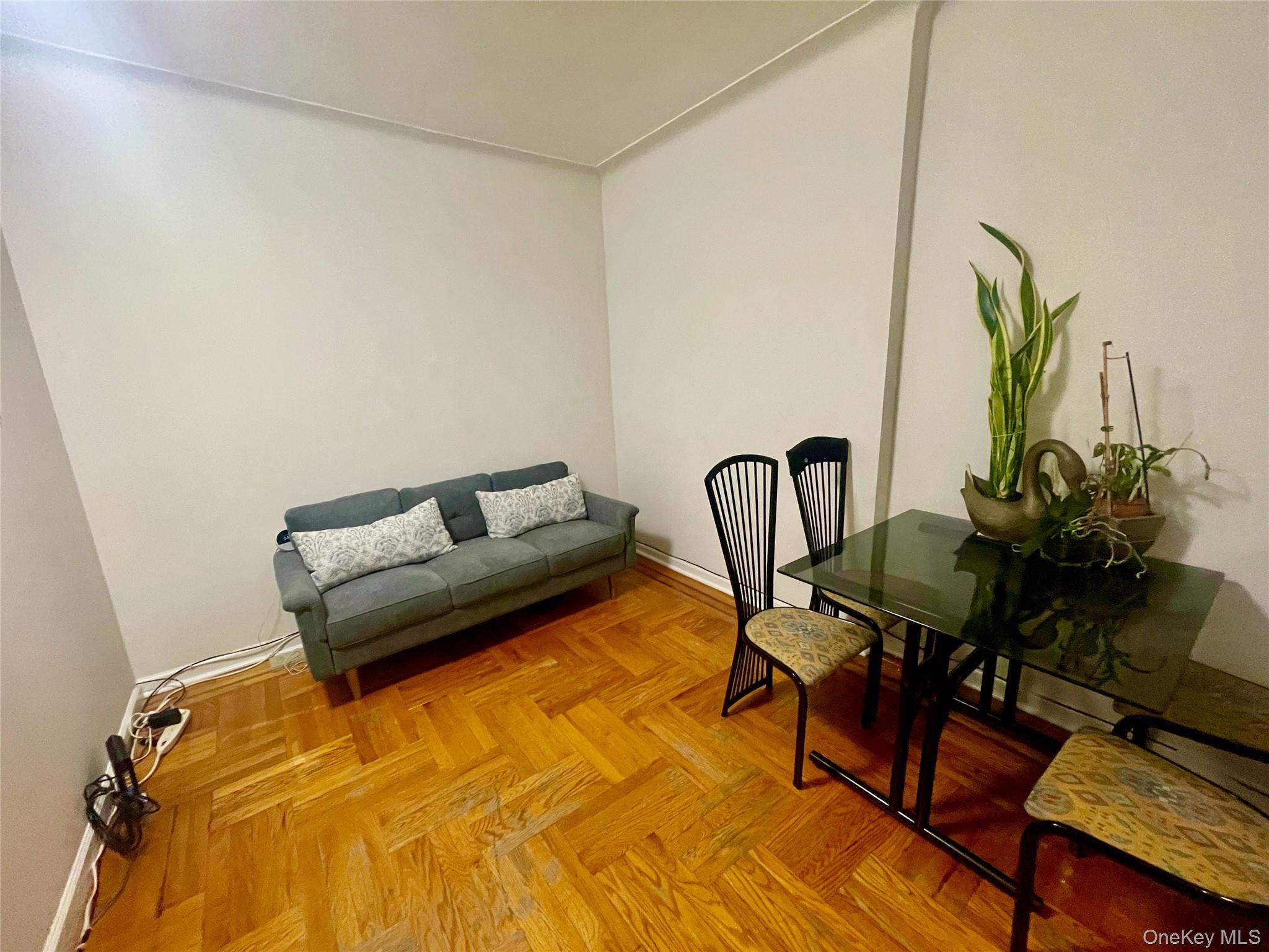 62-64 Saunders Street, Unit 1A Queens, NY 11374 - Photo 15 of 20 a living room with furniture and a potted plant