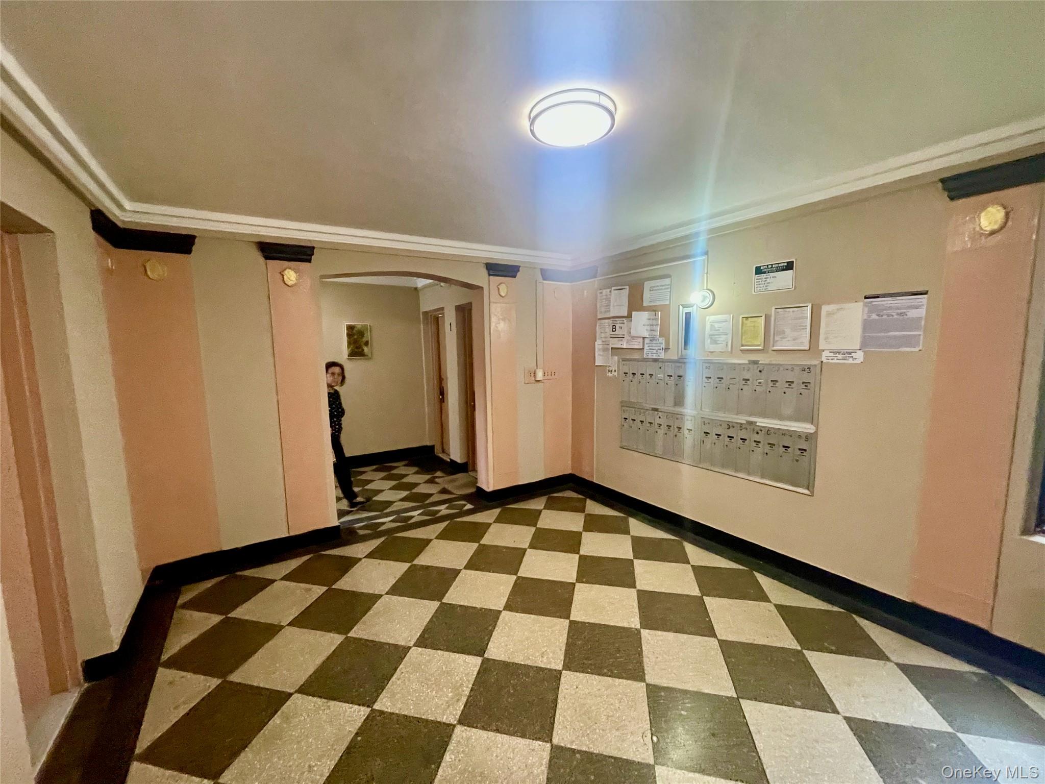 62-64 Saunders Street, Unit 1A Queens, NY 11374 - Photo 16 of 20 a view of a black and white checkered floor