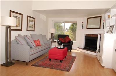 224 San Ramon Way Novato, CA 94945 - Photo 4 of 11 Family room with built-in shelves & cabinets