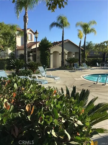 a view of a lake with a yard