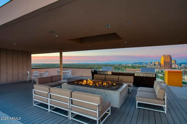 a outdoor space with patio