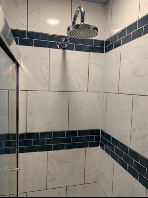519 Idlewood Road Pittsburgh, PA 15235 - Photo 15 of 25 main floor large shower head brand new tile and glass doors