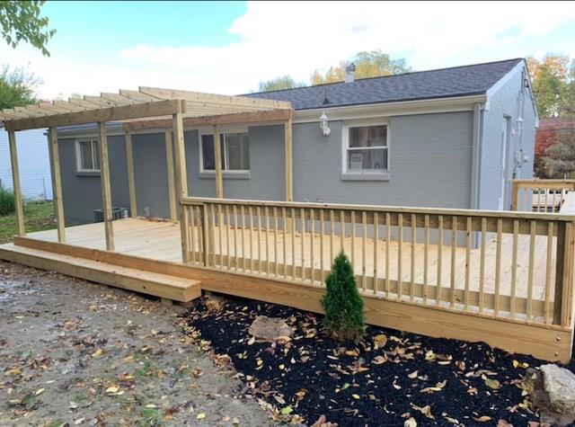 519 Idlewood Road Pittsburgh, PA 15235 - Photo 5 of 25 Back and side view of brand new deck and brand new roof
