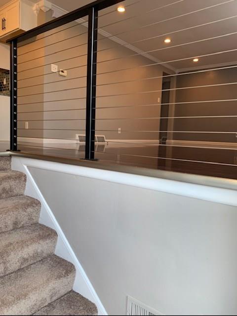 519 Idlewood Road Pittsburgh, PA 15235 - Photo 8 of 25 Custom designed cable railing on in entry way and main floor