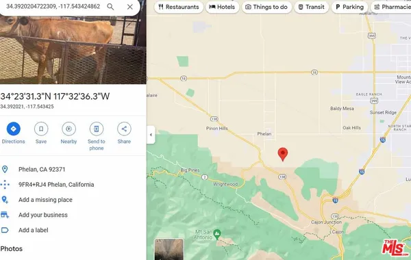 $70,000 | 0 Th, Phelan, CA 92371