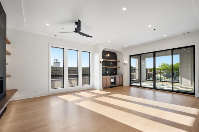 a bathroom with a double vanity sink and mirror
