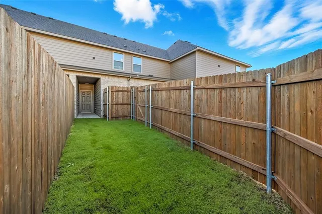 a kitchen with a cabinets
