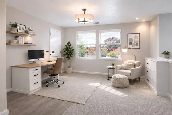 a workspace with a workspace