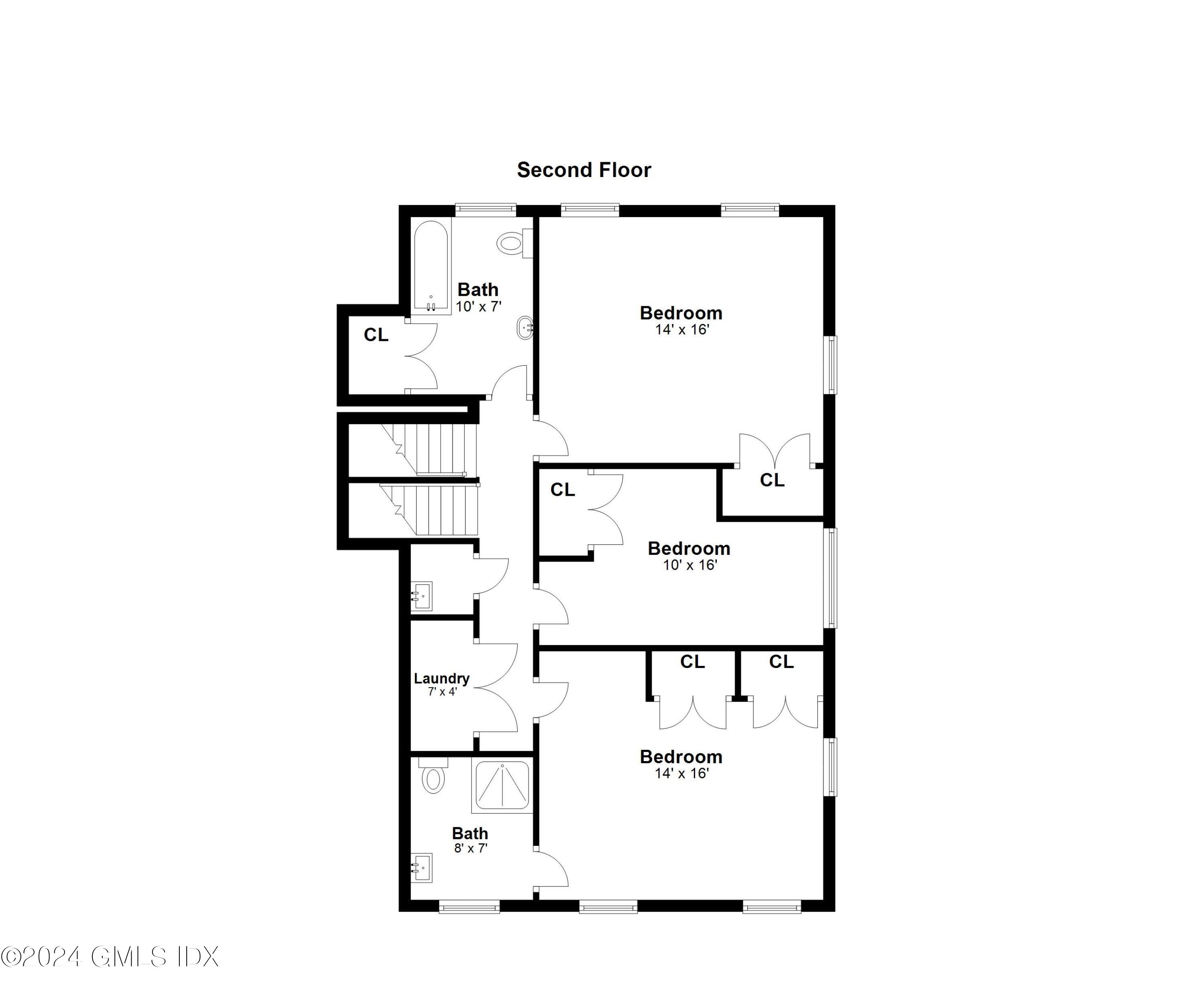 56 Flint Rock Road Stamford, CT 06903 - Photo 26 of 28 a picture of a floor plan