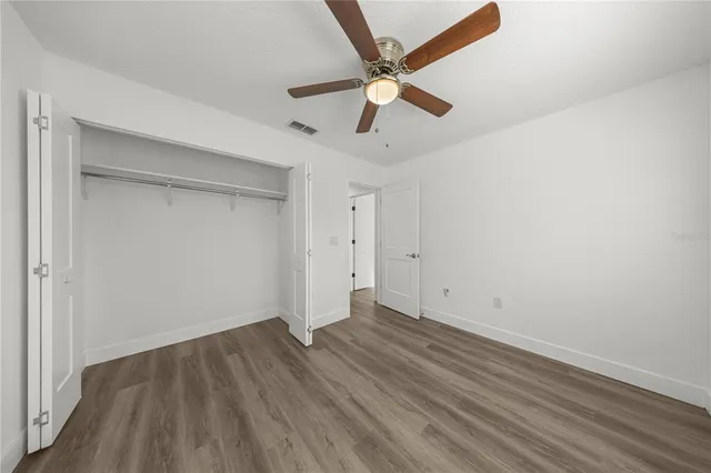 wooden floor in an empty room
