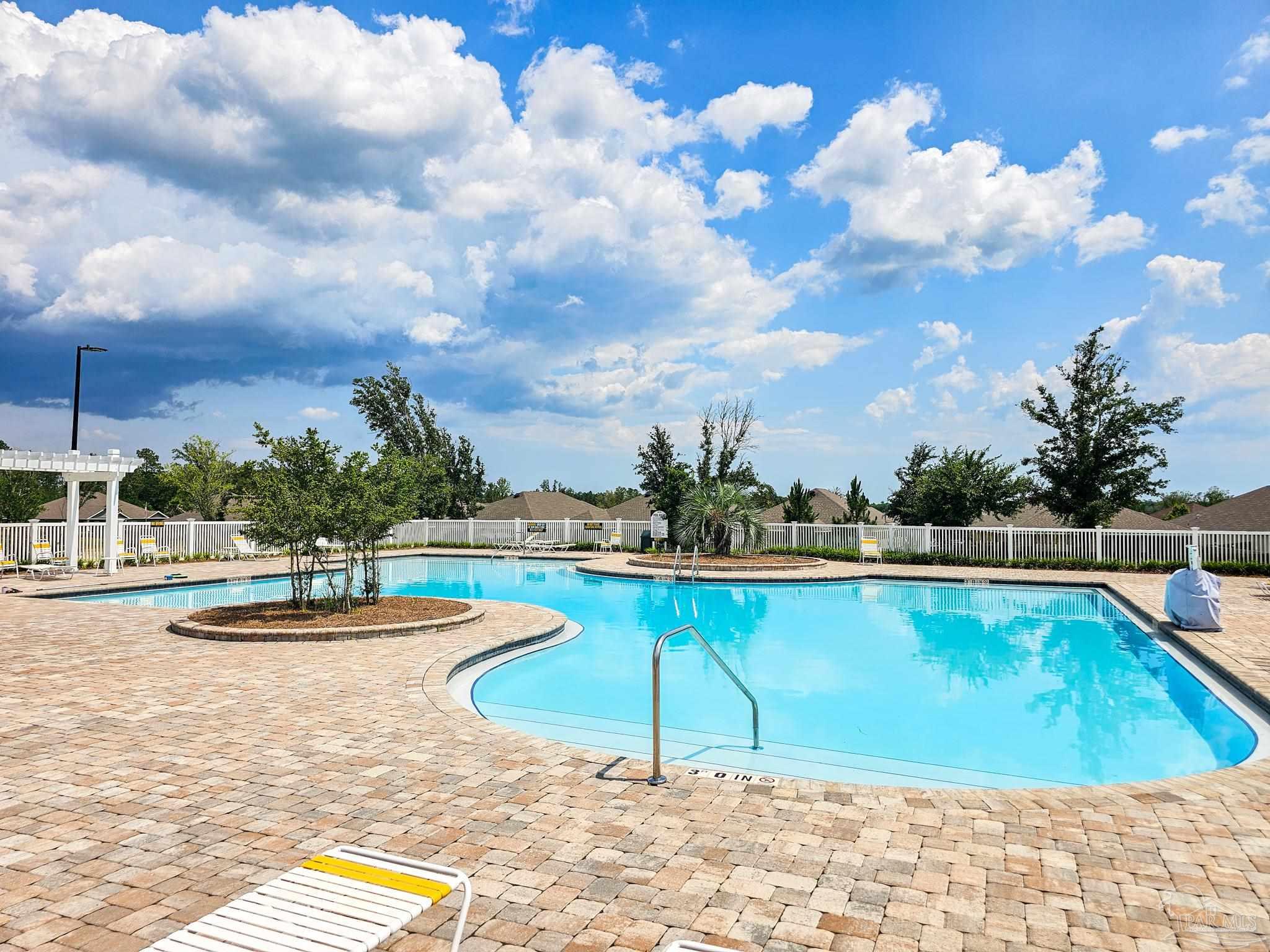 4149 Upper Walk Lane Milton, FL 32583 - Photo 37 of 43 a view of swimming pool with seating space