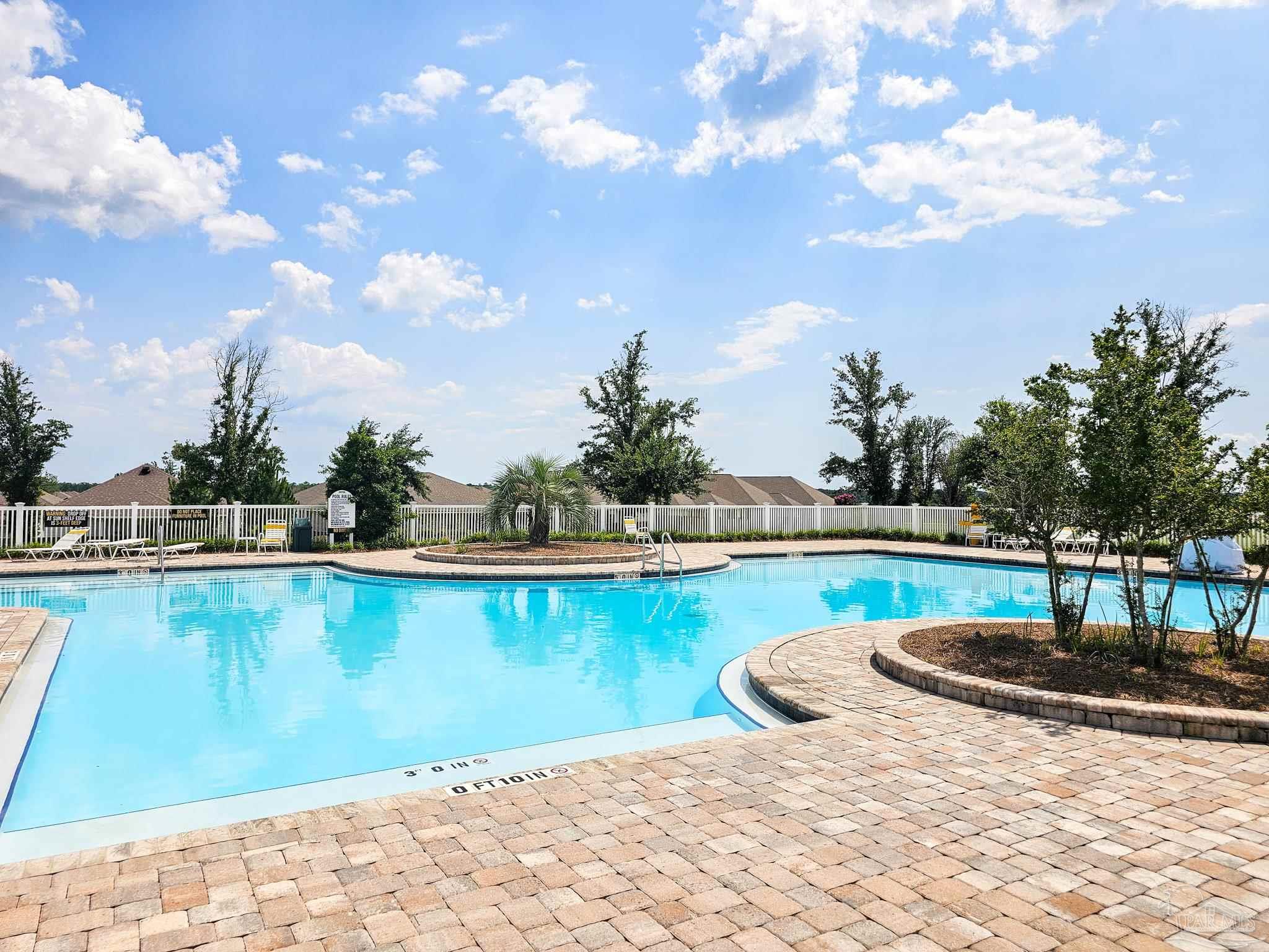 4149 Upper Walk Lane Milton, FL 32583 - Photo 38 of 43 a view of a swimming pool with an outdoor seating