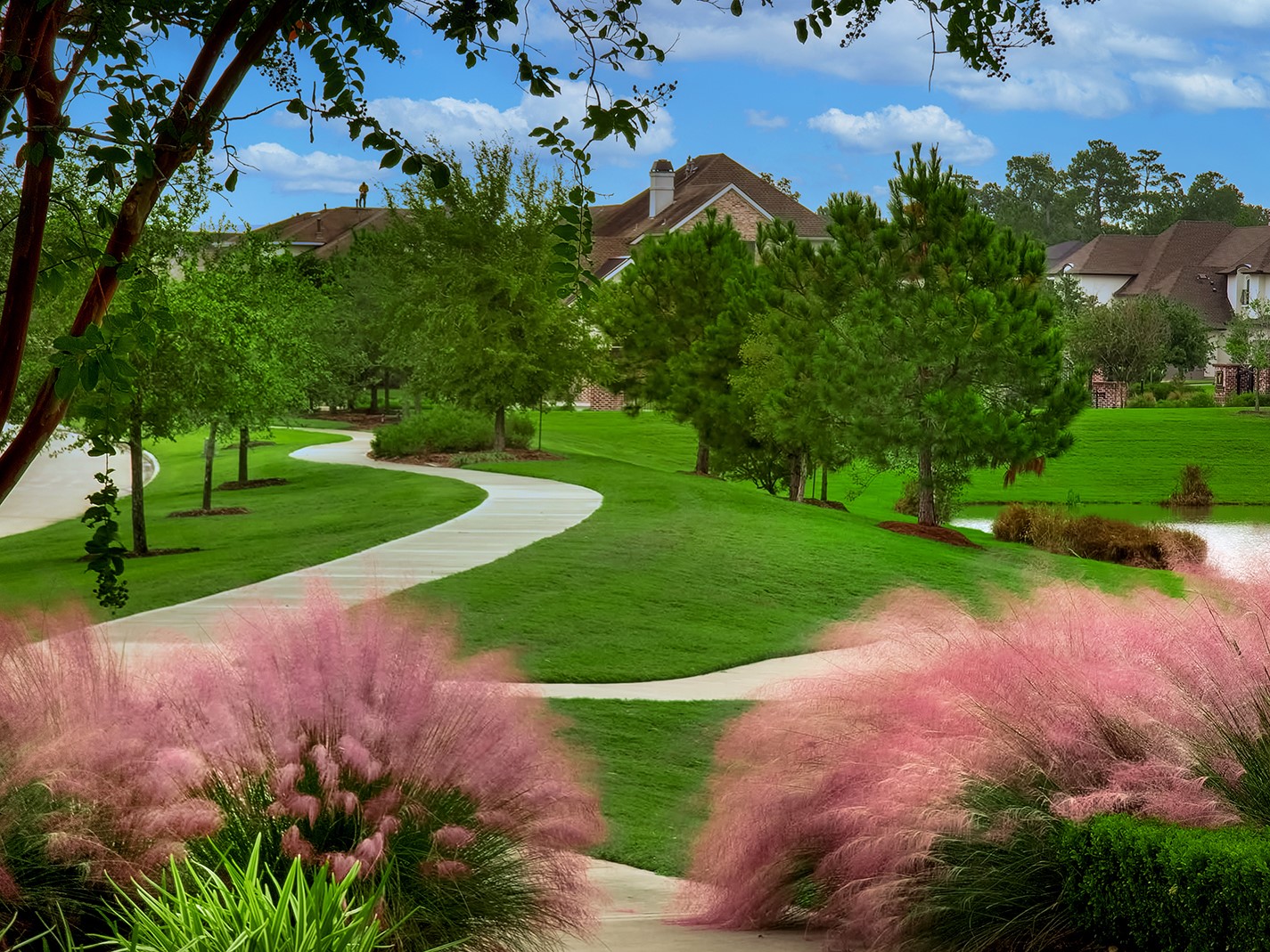 2017 Bennet Lane Conroe, TX 77384 - Photo 45 of 48 Walking paths meander through the neighborhood...