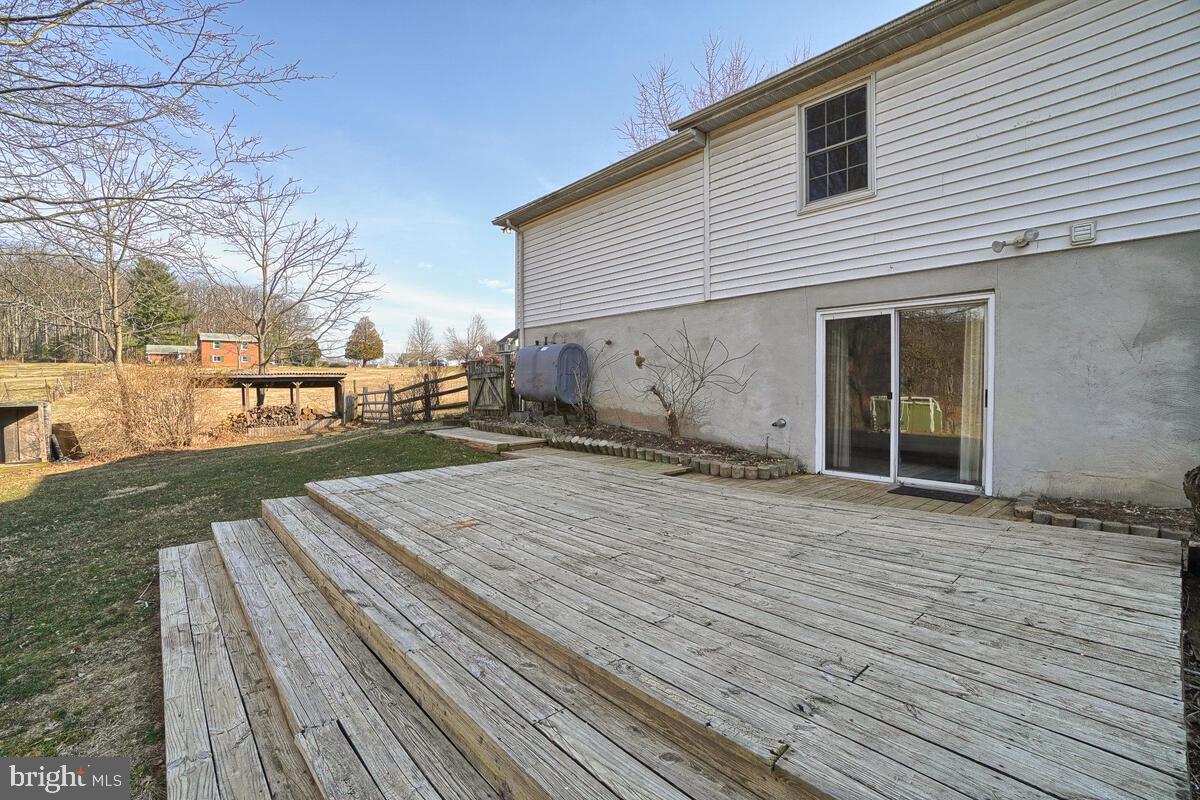 14134 Harrisville Road Mount Airy, MD 21771 - Photo 33 of 41 Deck space perfect for outside dinners.