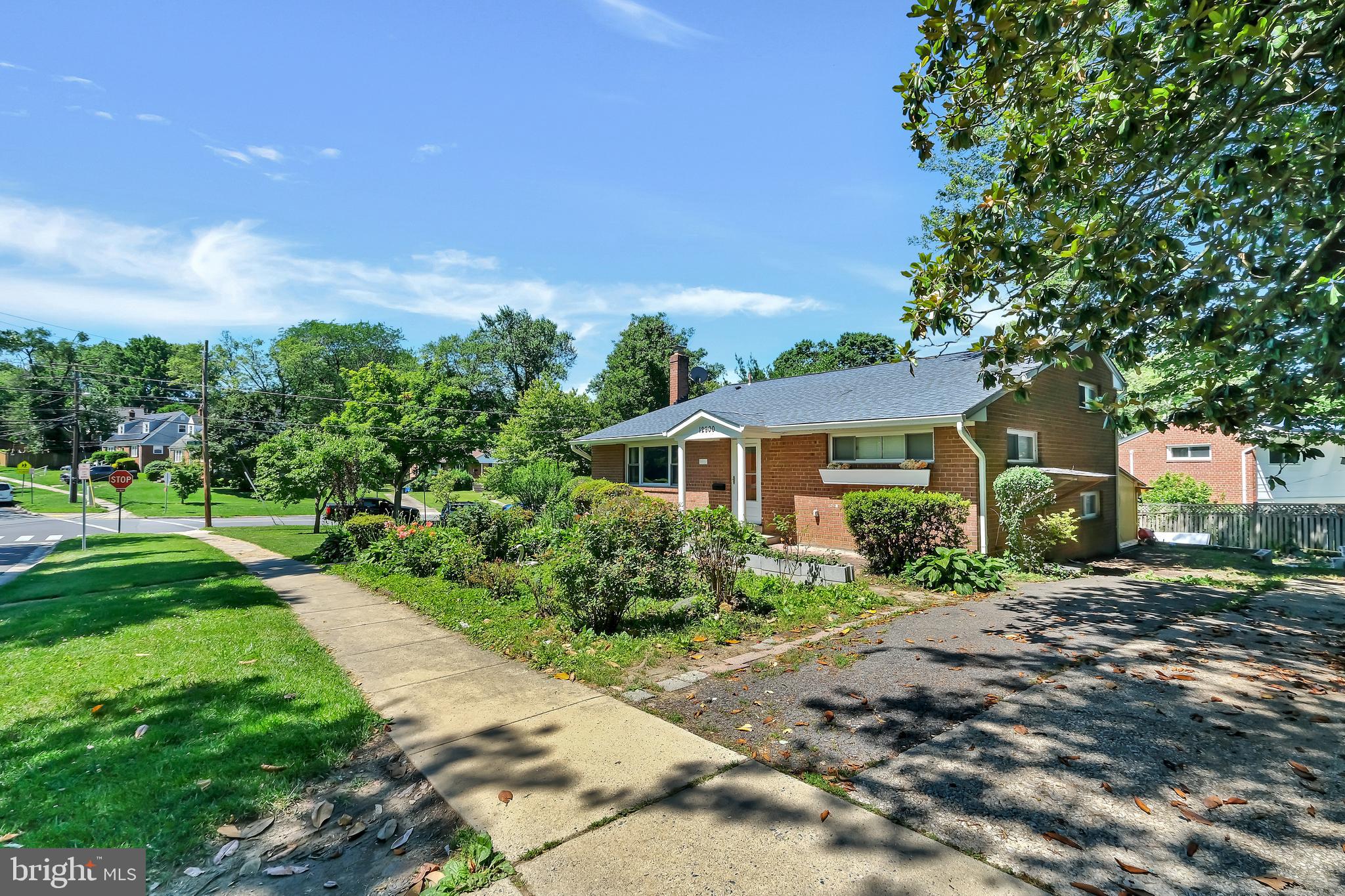 12900 Goodhill Road Silver Spring, MD 20906 - Photo 2 of 26 Exterior driveway