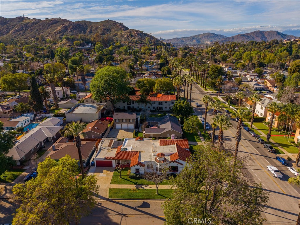 4202 University Riverside, CA 92501 - Photo 50 of 53 an aerial view of residential houses with outdoor space