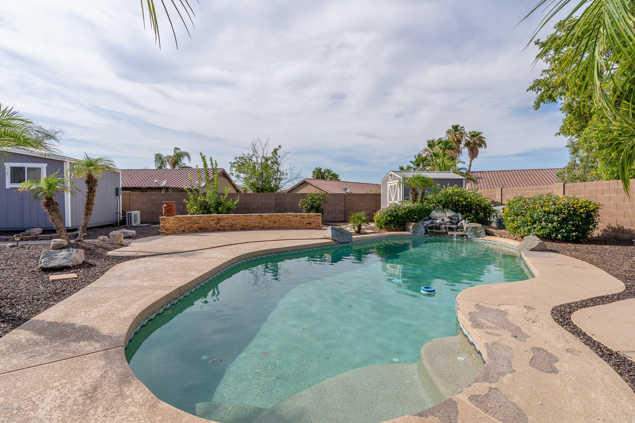 1850 East Apollo Road Phoenix, AZ 85042 - Photo 36 of 40 Pool with Water Feature