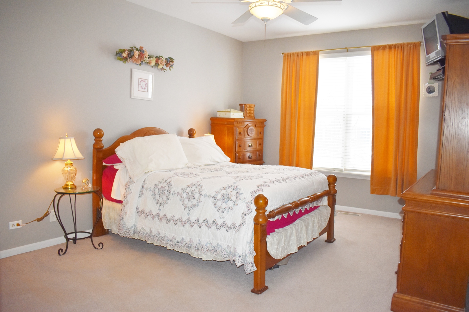 309 Ridge Road North Aurora, IL 60542 - Photo 9 of 16 a bedroom with a bed and a window