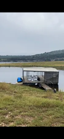 a view of an ocean and beach