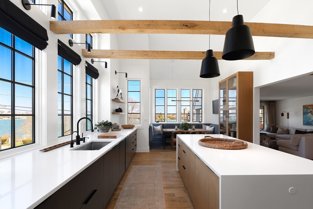 178 Otis Street Hingham, MA 02043 - Photo 8 of 41 a large kitchen with lots of counter space