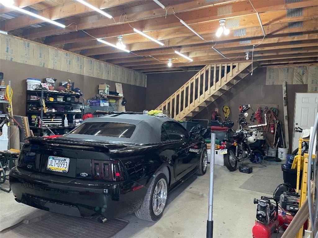 257 Hilltop Acres Road Slippery Rock, PA 16057 - Photo 20 of 25 a view of car garage