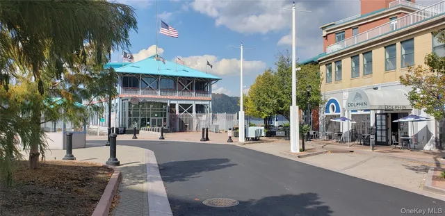 a view of a building with street view