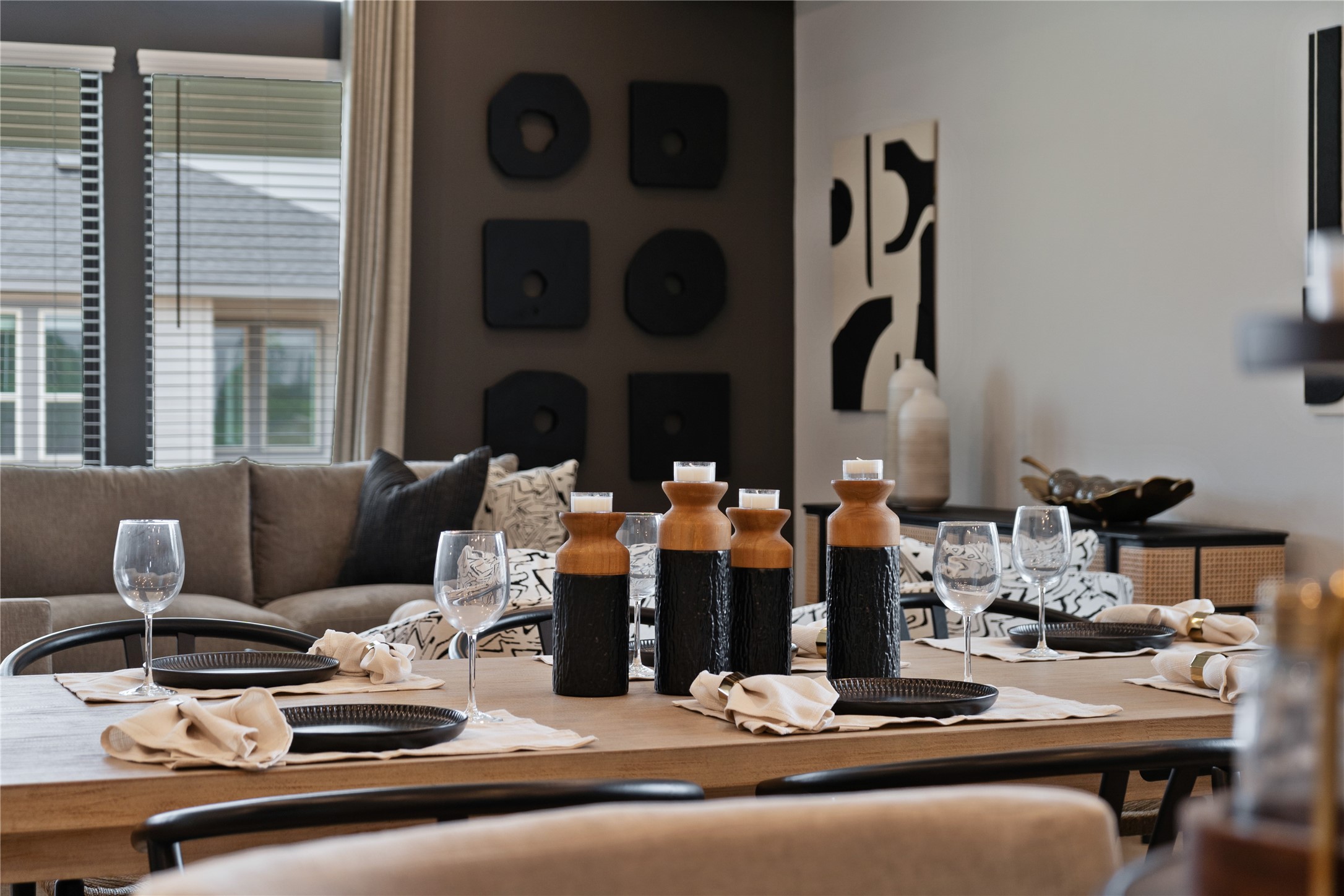 813 Green Ash Way Hempstead, TX 77445 - Photo 11 of 41 a dining room with chairs and view of kitchen