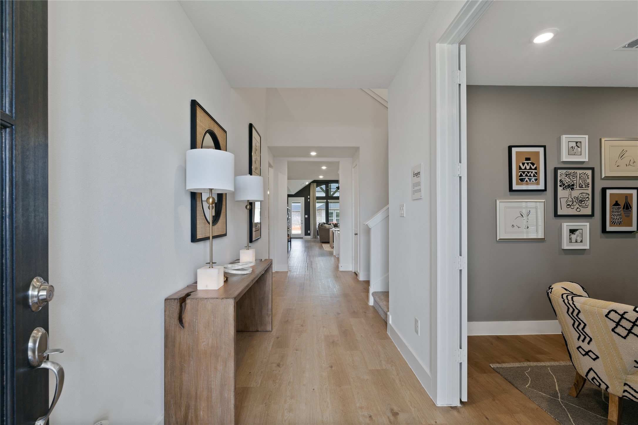 813 Green Ash Way Hempstead, TX 77445 - Photo 2 of 41 a view of a hallway with seating area