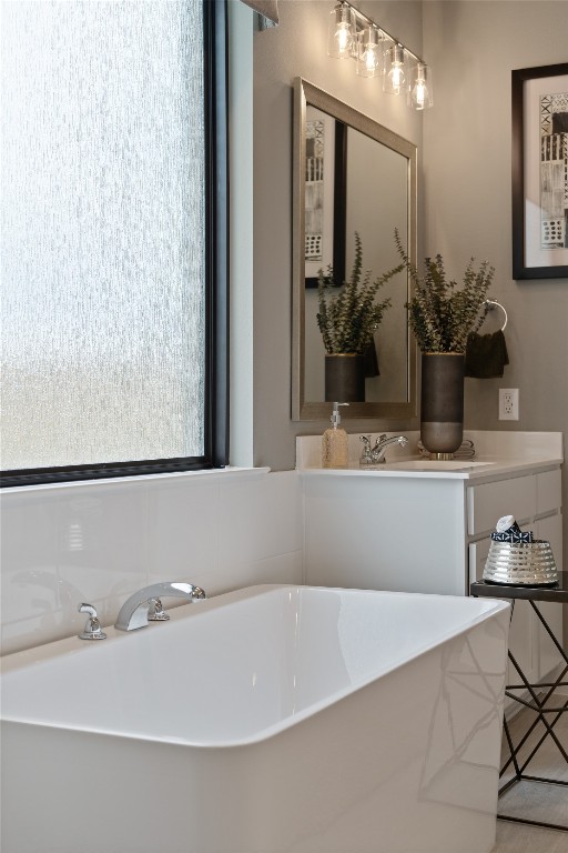 813 Green Ash Way Waller, TX 77484 - Photo 24 of 41 a bathroom with a bathtub and a sink