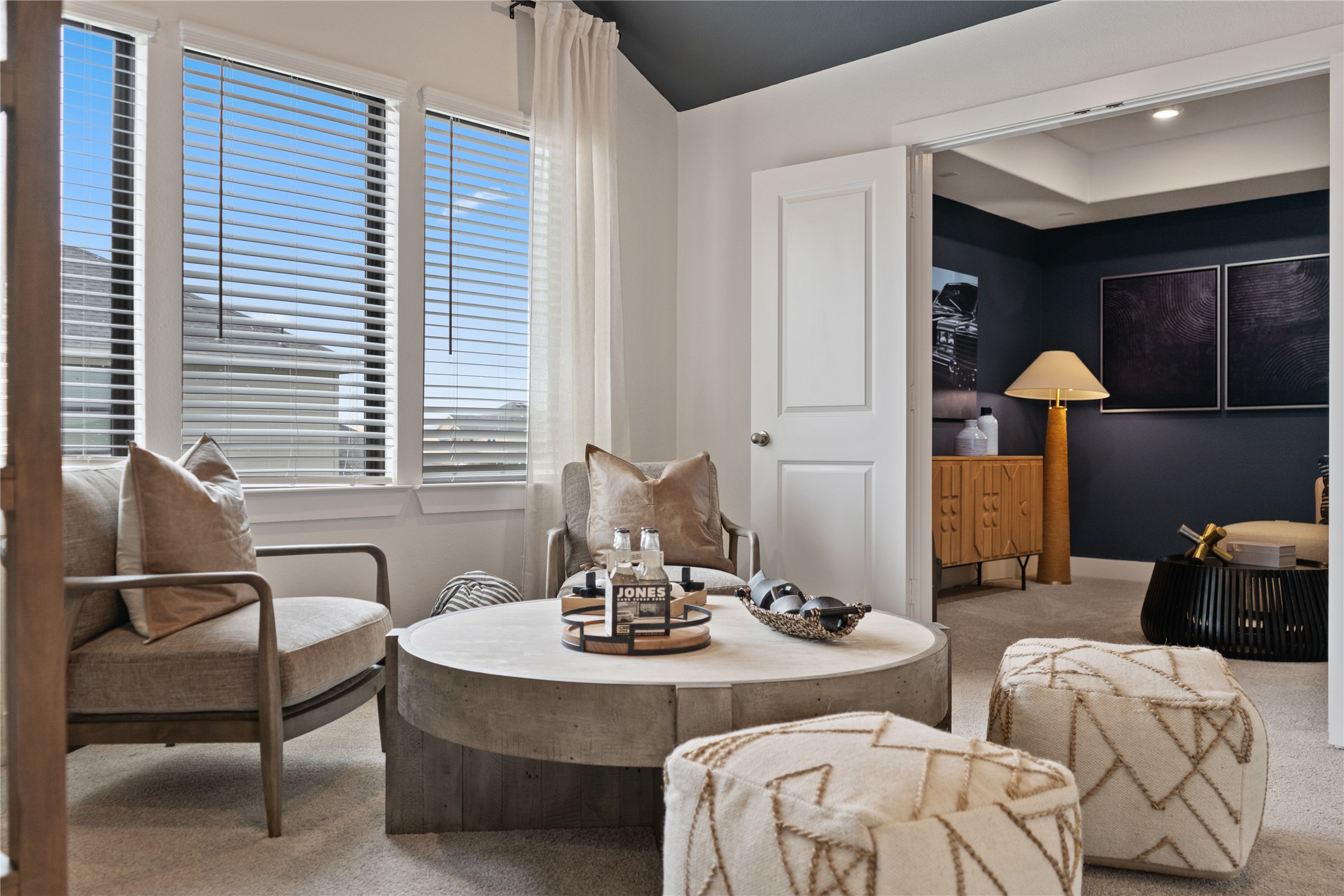 813 Green Ash Way Hempstead, TX 77445 - Photo 29 of 41 a living room with furniture and a lamp