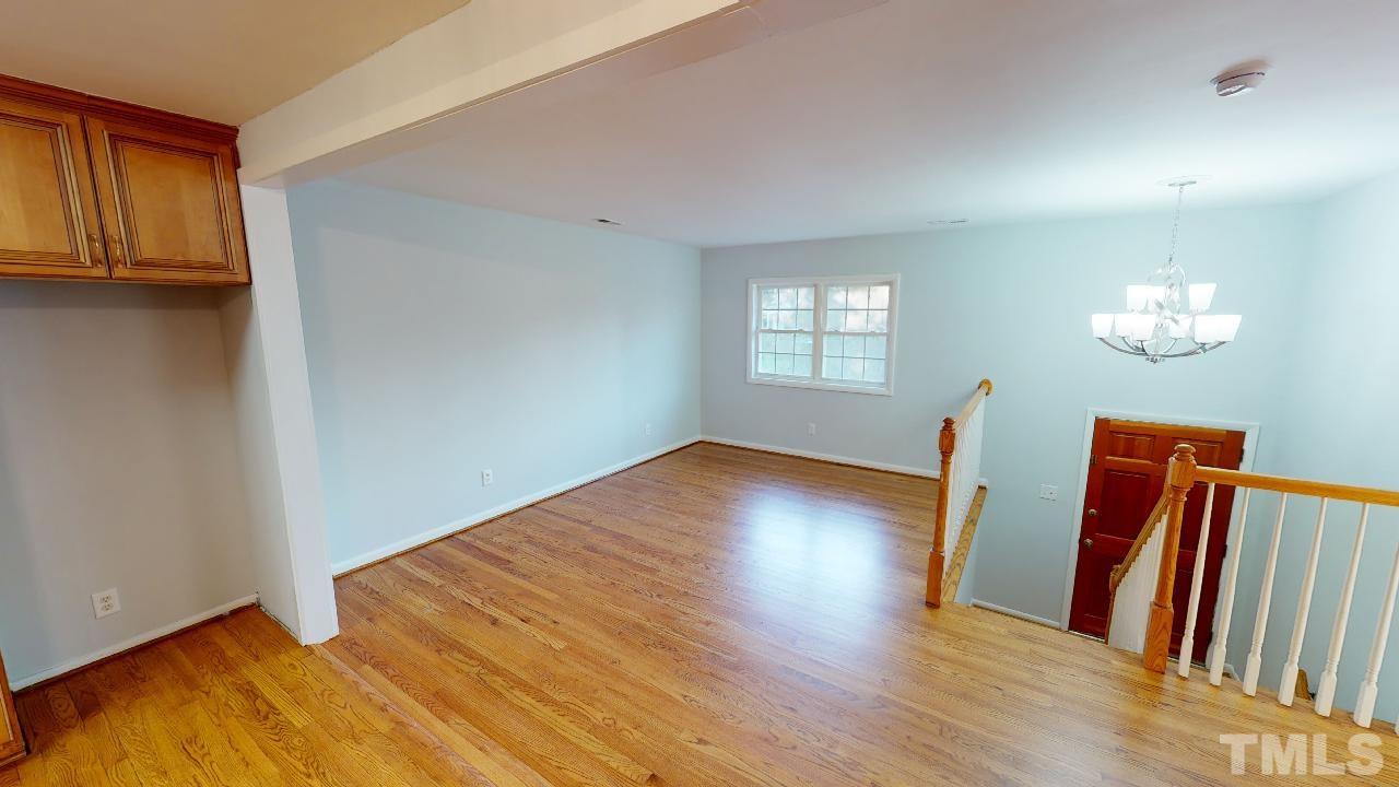 1504 North King Charles Road Raleigh, NC 27610 - Photo 9 of 28 With a View Towards the Living Room