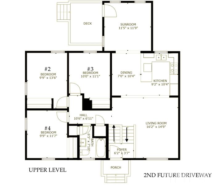 1504 North King Charles Road Raleigh, NC 27610 - Photo 28 of 28 Is 1,085 Square Feet and this floorplan is from the Matterport 3D Tour and is digitally drawn to scale and is 100% accurate.