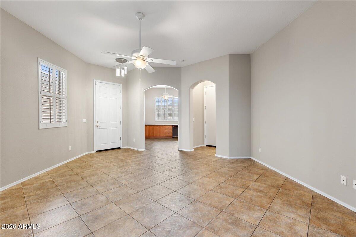 892 West Deep Gorge Road Camp Verde, AZ 86322 - Photo 4 of 38 a view of a livingroom with a ceiling fan and window