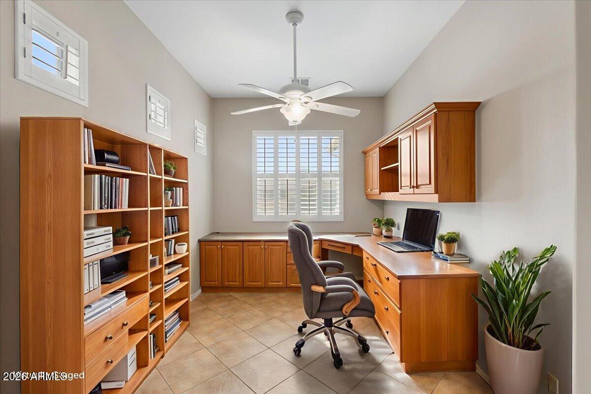 892 West Deep Gorge Road Camp Verde, AZ 86322 - Photo 8 of 38 a view of a workspace with furniture and a window